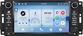 4G+128G "Android" automobilinis radijas, skirtas Jeep Wrangler Compass Grand Cherokee/Dodge Caliber Avenger/Chevrolet