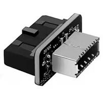 Gembird Adapteris Gembird USB 3.0 19Pin (internal) to Type-E (front panel USB-C) A-U3EF-01