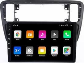 9 colių HD "Android" automobilinis GPS radijo navigatorius "Carplay", skirtas Skoda Citigo E-Citigo AA NF1 NE1 RCD215 VW Load UP 121 122 123 BL1 BL2 BL3 su GPS Bluetooth FM USB RDS TPMS SWC DAB pakeitimas