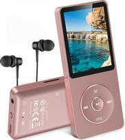 Agptek A02 A20 MP3 grotuvas su 1,8 colio spalvotu TFT ekranu, 70 valandų atkūrimo, muzikos grotuvas su FM įrašymu ir Micro SD kortelės lizdu, 8gb