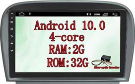 Android 10.0 In-Dash automobilinis radijas 9 colių automobilinis radijas RAM 2G ROM 32G automobilinė navigacija automobilinis radijas Mercedes-Benz SL-R230 SL350 SL500 SL300 SL550 (2005-2012)