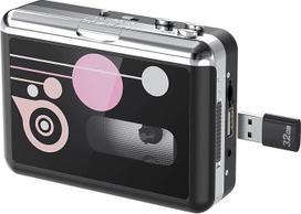 Atskiras kasečių grotuvas, nešiojamas skaitmeninis USB garso muzikos / kasečių į MP3 keitiklis su OTG atmintimi USB atmintinėje / nereikia kompiuterio