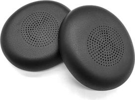 Ausų pagalvėlės "Jabra Elite 45H" ausinėms "Jabra Elite 45H" keičiamos ausų pagalvėlės su patogia atminties kempine, izoliuojančia triukšmą ausų kaušeliai ausinių remonto dalys (juoda)