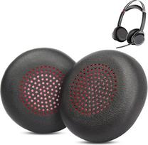 Ausų pagalvėlės, suderinamos su "Plantronics Voyager Focus UC B825" ausinėmis, pakaitinės ausų pagalvėlės su minkštesne proteino oda ir atminties putomis