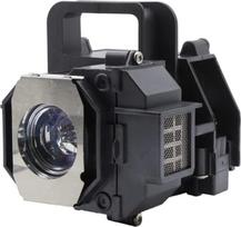 azurano projektoriaus lempa EPSON ELPLP49, V13H010L49, skirta daugeliui Epson EH serijos projektorių, PowerLite serijos projektoriams, namų kino serijai, ansambliui, atsarginė lempa su korpusu 200 W