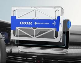 BIBIBO 12,9 colio ekrano apsauga, suderinama su "VW Tiguan 3 Cupr-a Terramar 2025 Hybrid/Plug-in Hybrid" - 9H grūdintas stiklas, atsparus įbrėžimams, be burbuliukų, jutiklinio ekrano apsauga