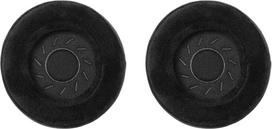 beyerdynamic MMX 150 belaidžio ryšio ausų kilimėliai - originalūs pakaitiniai veliūriniai ausų kilimėliai - juodi - pora (kairė ir dešinė)
