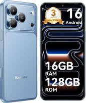 Blackview Wave 7C Smartphone Ohne Vertrag, Android 16 Handy Günstig, 16GB+128GB/2TB TF, KI 32MP+13MP, 6.56'' Handy, 4G Dual SIM Simlockfreie Handys/IP54/Gemini AI/3.5mm Jack/3 Slots/3 Jahre Garantie