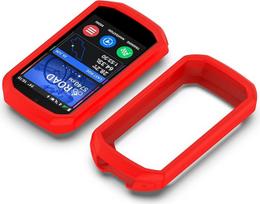 Blueshaweu Garmin Edge 1050 Raudonas silikoninis dėklas, suderinamas su Garmin Edge 1050