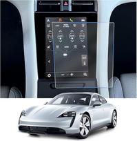 CDEFG suderinama su Porsche Taycan 2020-2024 2025 Oro kondicionierius Ekrano apsauga 6H Atsparus įbrėžimams 8,4 colio GPS ekrano apsauga Navigacinė plėvelė Turbo GT 4S Priedai 2 vnt.