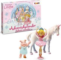 CRAZE Prinzessin Lillifee Advento kalendorius Vaikų žaislinis Advento kalendorius mergaitėms su princesės ir vienaragio figūrėlėmis