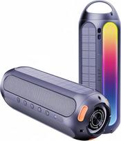 CYBORIS Saulės "Bluetooth" garsiakalbis, 30 W nešiojamasis belaidis lauko magnetinis garsiakalbis, IPX6 atsparus vandeniui, su LED RGB žibintais, 30 valandų veikimo laikas, gilūs bosai, skirtas kelionėms, golfui, paplūdimiui, vakarėliams