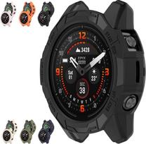 Dėklas, suderinamas su "Garmin EPIX Pro 51mm/Fenix 7X Pro/Fenix 7X", "Disscool" minkšti, nuo kritimo apsaugantys kompiuterio dėklai, keičiami išmaniųjų laikrodžių aksesuarai (51 mm/juoda)