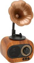 Derliaus gramofonas "Bluetooth" garsiakalbis, gramofono fonografo forma, retro garsiakalbis, derliaus namų miegamojo dekoras, retro muzikos grotuvas, palaiko U diską, TF kortelę
