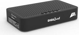 DIGIQUEST tivùsat Maximo Combo dekoderis DVB-S2 ir DVB-T2 2-in-1 Nuotolinio valdymo pultas tivùsat išmanioji kortelė Įtraukta aktyvuota įrašymo funkcija HDR10 / HLG Merlin