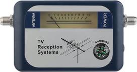 DVB-T ieškiklis Skaitmeninės antenos Terestrinės TV antenos Signalo pralaidumo matuoklis Zeiger TV-Empfangssysteme Mit Kompass