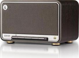 EDIFIER D32 belaidis garsiakalbis, "Hi-Res Audio", LDACAACALAC, "Bluetooth" V5.3, 60 W (RMS), 2.1 akustinė architektūra, visiškai skaitmeninis signalo apdorojimas, 11 valandų atkūrimo laikas, programėlės valdymas, juodos spalvos riešutmedžio riešutas