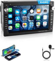 ESSGOO belaidis "Carplay" ir "Android 4" + 64G "Android 15" automobilinis radijas, skirtas VW Polo MK3/4 9N Golf 4 Passat B5 T5 Seat Skoda, 7 colių jutiklinis ekranas su "Bluetooth" FM RDS GPS WiFi