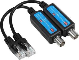 Ethernet per koaksialinį adapterį Moca adapteris 17X9X3 1 pora 10 100Mbps 1 kanalas Pasyvus IP koaksialinis siųstuvas imtuvas Extender IP NVR kamera