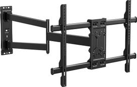 FORGING MOUNT televizoriaus sieninis laikiklis su 820 mm ilgio rankena, skirtas 32-75 colių LCD/LED televizoriams, pasukama šarnyrinė ranka 180° kampu pasukamas kampinis televizoriaus laikiklis iki 50 kg, maksimalus VESA 600 x 400 mm