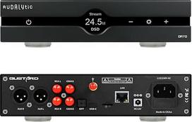 Gustard Audalytic DR70 R2R DAC | Natūralus 1 bitų DSD512 PCM768kHz | USB, optinis, koaksialinis x2, LAN įėjimai | Visiškai diskretus subalansuotas skaitmeninis-analoginis keitiklis | Tinklo transliacijos dekoderis (juodas)