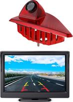 HD 720p Trečioji stogo viršuje sumontuota stabdžių žibintų kamera Stabdžių šviesos atbulinės eigos kamera "Opel Movano B" "Vauxhall Movano B Master MK3 NV400" + 4,3 colių DVD monitoriaus TFT ekranas Sunkvežimio LCD ekranas