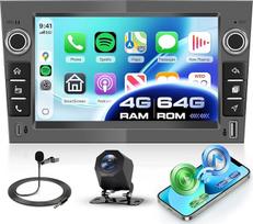 Hodozzy 4G + 64G automobilinis radijas "Opel Astra Antara Corsa Zafira Meriva Vivaro Combo Signum Tigra TwinTop Android Wireless Carplay Android automobiliams, radijas 7 colių jutiklinis ekranas navigacija Bluetooth WiFi RDS