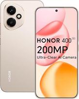 HONOR 400 išmanusis telefonas 5G, 512GB/8GB RAM, 200MP itin ryški AI kamera, 6,55 colių AMOLED ekranas, 120Hz, 5000 nitų, "Snapdragon 7 Gen 3", 5170 mAh baterija, IP65, dvi SIM kortelės, NFC, "Android 15", auksinis