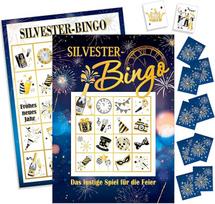 HOWAF Naujųjų metų išvakarių bingo žaidimai Suaugusiųjų šeimos Naujųjų metų išvakarių žaidimas Bingo kortelės Naujųjų metų išvakarių žaidimai Kalėdiniai žaidimai Vakarėlių žaidimai Dovana