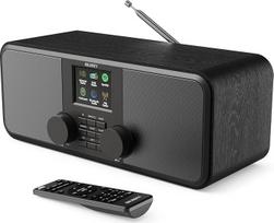 Interneto radijas WLAN DAB+ radijas su "Bluetooth" stereo sistema Skaitmeninis radijas Virtuvės radijas DAB su 2.0 stereo garsiakalbiu Interneto radijas "Spotify Connect" ir podkastai DAB Plus ir FM MAJORITY Rostock