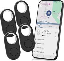 Išmanusis sekimo žymeklis "Android", 4 bagažo sekimo žymeklių rinkinys "Google Find Hub" (ne "iOS") "Bluetooth" sekimo žymeklis su keičiama baterija, raktų ieškiklis kuprinei, kelionėms ir kelionėms į darbą ir atgal