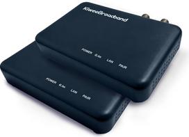 KB-G3-01 G.hn Wave 2 koaksialinis adapteris su 2,5GbE prievadu - Ethernet per koaksialinį kabelį, suderinamas su DVB-T2 / palydovine televizija, "Plug & Play", be DOCSIS, 2 vnt.