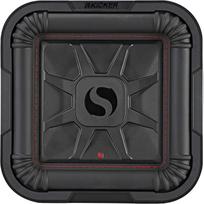 KICKER L7T102 | 25 cm (10') kvadratinis žemų dažnių garsiakalbis - 1000/500 Watt MAX/RMS | 2 x 2 Ohmų dviguba balso ritė