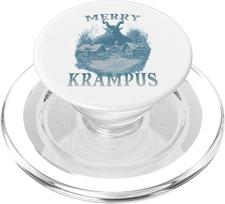 Krampus Lauf | Weihnachtsmann | Perchten Bartl Krampus PopSockets PopGrip für MagSafe