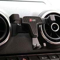 KUST mobiliojo telefono laikiklis, skirtas "Audi A3 8V S3", gravitacinis automatinis užraktas iš aliuminio lydinio, tvirtas, "Audi A3" automobilių priedai S3 2014 2015 2016 2017 2018