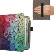 kwmobile Flip Case Compatible with Pocketbook Era/Era Spalva Priekinis skyrius Rankinis dirželis Rožinė Mėlyna Žalia