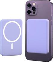 LUCKYDUO Magnetinis belaidis maitinimo šaltinis, 5000 mAh maitinimo šaltinis "Magsafe" su USB C PD 20 W itin greitas įkrovimas, magnetinis nešiojamasis įkroviklis "iPhone16/15/14/13/12" serijai
