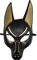 Luxshiny Anubio kaukė - egiptiečių kostiumo kaukė Helovino maskarado baliui ir Cosplay Lengva, su reguliuojama elastine juosta, idealiai tinkanti vyrams ir moterims