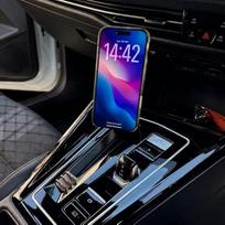 Magnetinis telefono laikiklis, skirtas VW Golf 8 (tik RHD) - individualiai pritaikytas centrinės konsolės laikiklis - suderinamas su MagSafe - elegantiškas integruotas dizainas, skirtas dešinėje pusėje važiuojančiam Volkswagen Golf MK8