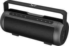MAJESTIC Planet įkraunamas "Bluetooth" garsiakalbis, USB/microSD/AUX-IN, įmontuotas mikrofonas skambučiams laisvomis rankomis, juodas