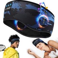 Miego ausinės "Bluetooth" ausinės Sportinės ausinės Ilgalaikės lengvos miego ausinės su HiFi Stereo, ergonomiški technikos įtaisai vyrams / moterims, puikiai tinka sportui, meditacijai ir atsipalaidavimui
