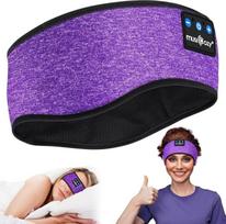 Miego ausinės "Bluetooth", miego ausinės belaidės 5.2 ausinės su galvos juosta Miego ausinės su HD stereo garsiakalbiu, technikos prietaisų dovana vyrams / moterims, sportui, šoniniams miegaliams