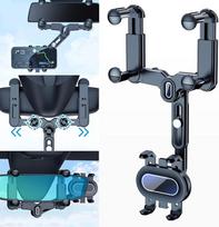 Mobiliojo telefono laikiklis automobiliui 360° pasukamas ir ištraukiamas automobilio telefono laikiklis Laisvai reguliuojamas galinio vaizdo veidrodėlis Mobiliojo telefono laikiklis automobiliui Universalus galinio vaizdo veidrodėlis Mobiliojo telefono la
