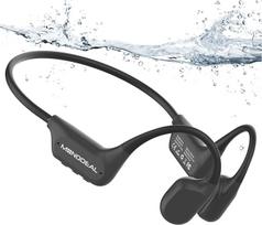 MONODEAL kaulų garso ausinės plaukimo "Bluetooth 6.0" IPX8 povandeninės 16G MP3 atviros ausinės, skirtos plaukimui, bėgimui