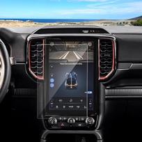 Navigacinės sistemos ekrano apsauga, suderinama su "Ford Ranger 2023-2025", "Ford Ranger" grūdinto stiklo ekrano apsauga, 9H antirefleksinė matinė ekrano apsauga (12 colių)