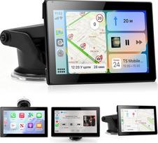 Nešiojamasis "CarPlay" ekranas, belaidis "Apple CarPlay" ir "Android" automobilis, besisukantis jutiklinis ekranas, 1024 x 600 IPS ekranas