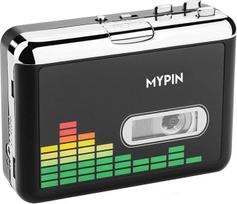 Nešiojamasis kasečių grotuvas į MP3 keitiklį Retro Walkman Automatinis atbulinės eigos garso USB kasečių grotuvas su ausinėmis, nereikia kompiuterio