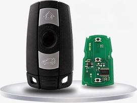 Nuotolinio valdymo rakto kortelė automobilio rakto korpusas, skirtas BMW CAS3 sistemai, po pardavimo raktų nuotolinio valdymo pultas KR55WK49186 KR55WK49127 KR55WK49123 KR55WK49123
