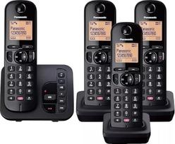 Panasonic KX-TGC264EB telefonas Telefono DECT identifikatorius su numeriu Nero (PANASONIC KX-TGC264EB DECT QUAD) - Versija Lietuvoje