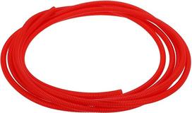 QUARKZMAN Splitas Gofruotas vamzdis 3/8 colio (10 mm) vidinis skersmuo 20 pėdų (6 m) Gofruotas vamzdis Atsparus karščiui ir šalčiui -40 F iki 257 F Plastikinis lankstus žarnos kabelių kanalas elektros kabeliams, raudonas